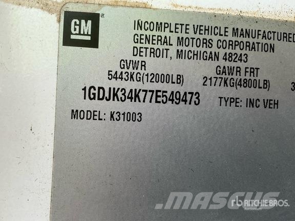 GMC Sierra 3500HD 4x4 Dump Truck Camion ribaltabili