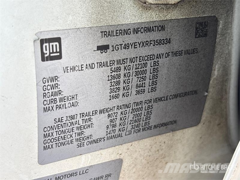 GMC Sierra 3500HD Denali 4x4 Crew Cab Pickup Övriga bilar