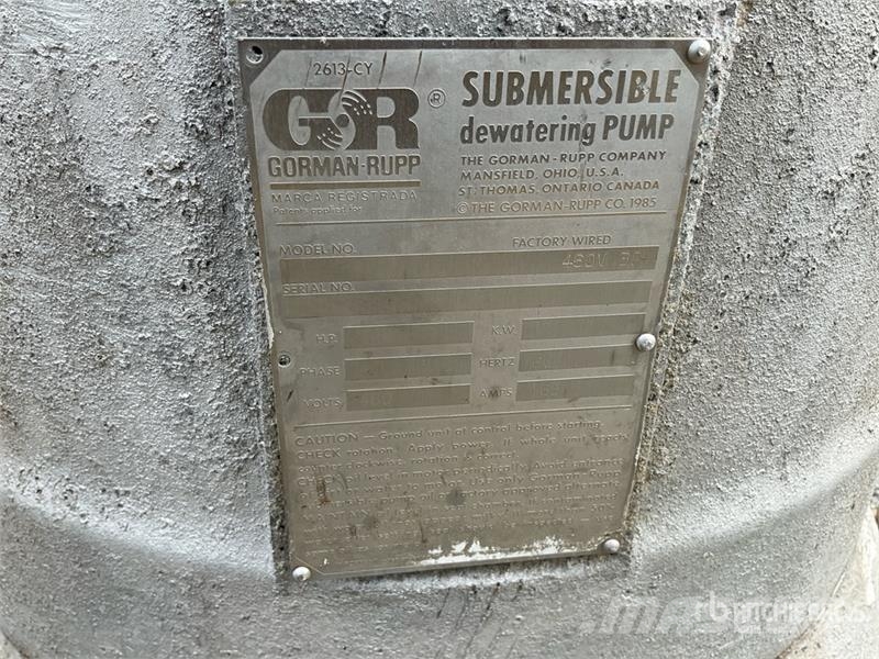 Gorman-Rupp SBA1 Electric Submersible Water Pump Övriga