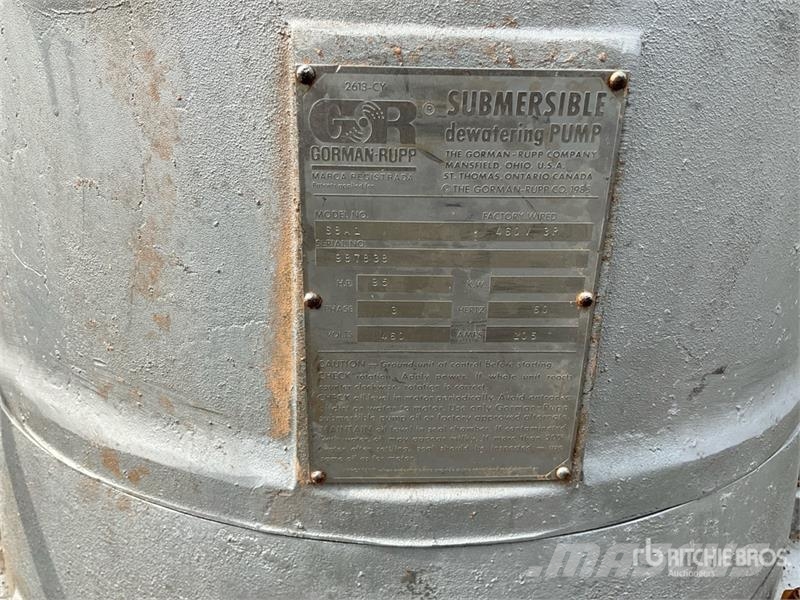 Gorman-Rupp SBA1 Electric 8 in Submersible Water Pump Övriga