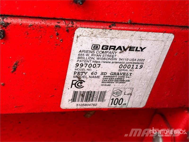 Gravely Zero-Turn Electric 16KW Lawn Mower Traktorske kosilice