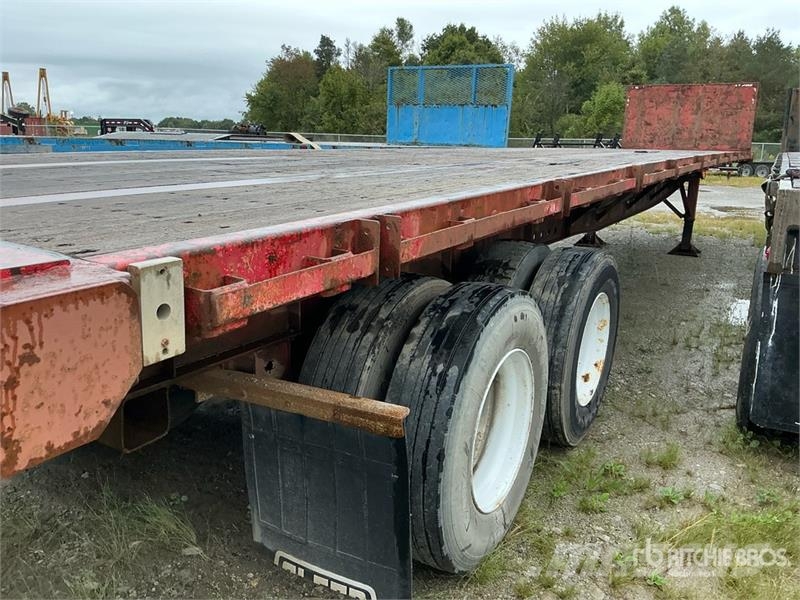 Great Dane 40000 lb 48 ft T/A Flatbed Trailer Anhænger med lad/Flatbed