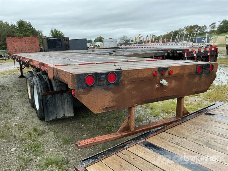 Great Dane 40000 lb 48 ft T/A Flatbed Trailer Anhænger med lad/Flatbed