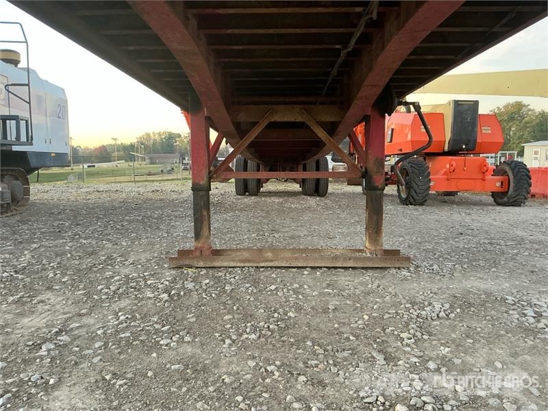 Great Dane 40000 lb 48 ft T/A Flatbed Trailer Platformas/izkraušana no sāniem