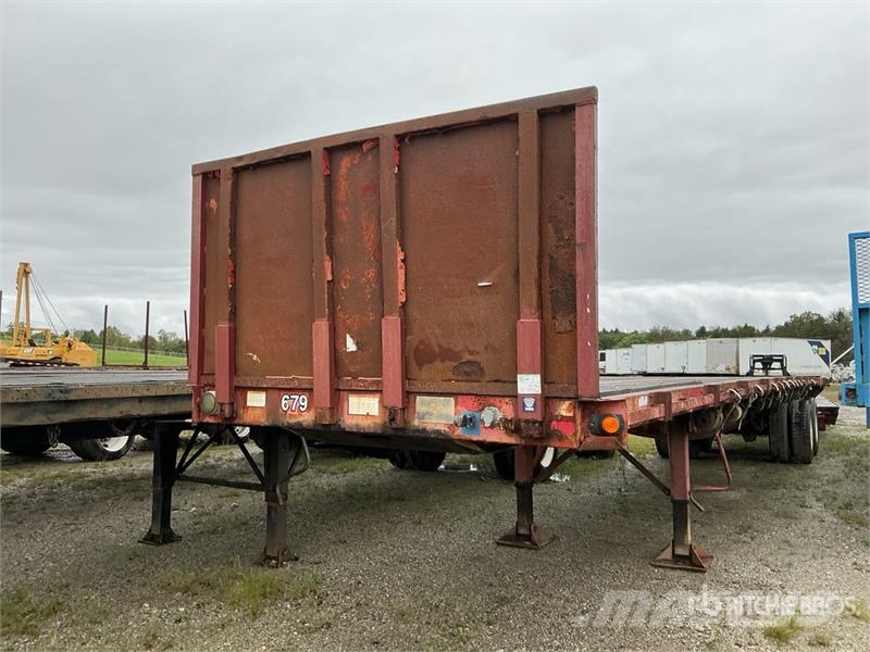 Great Dane 40000 lb 48 ft T/A Flatbed Trailer Anhænger med lad/Flatbed