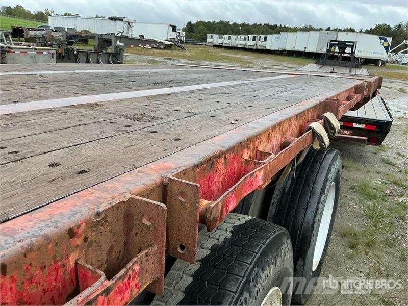 Great Dane 40000 lb 48 ft T/A Flatbed Trailer Anhænger med lad/Flatbed