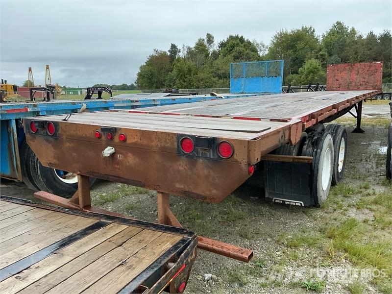 Great Dane 40000 lb 48 ft T/A Flatbed Trailer Anhænger med lad/Flatbed