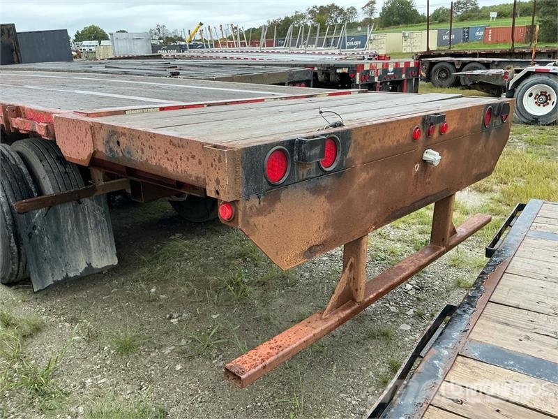 Great Dane 40000 lb 48 ft T/A Flatbed Trailer Anhænger med lad/Flatbed