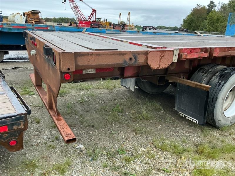 Great Dane 40000 lb 48 ft T/A Flatbed Trailer Anhænger med lad/Flatbed