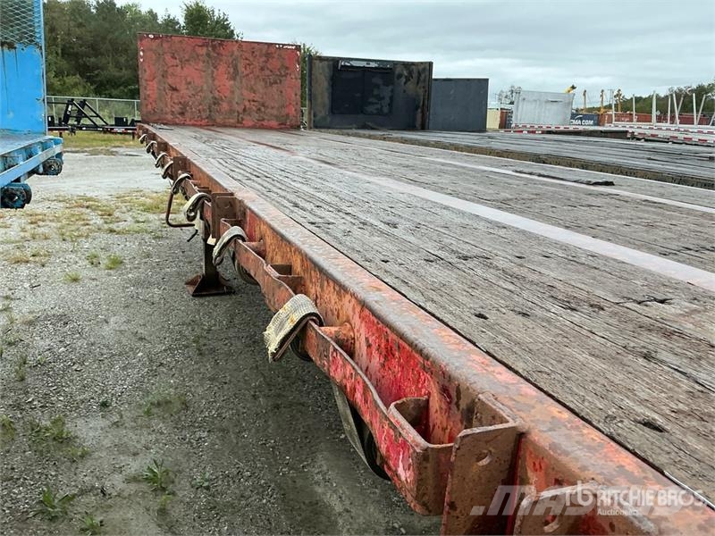 Great Dane 40000 lb 48 ft T/A Flatbed Trailer Anhænger med lad/Flatbed