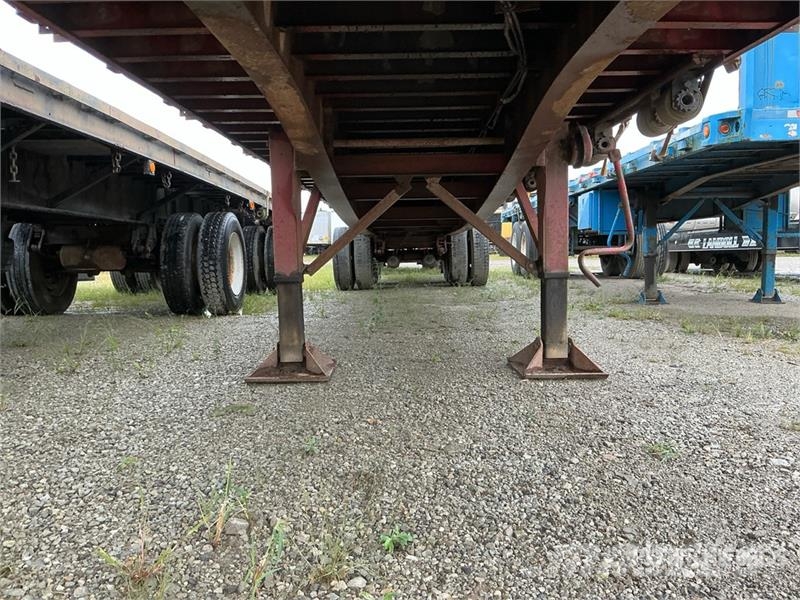 Great Dane 40000 lb 48 ft T/A Flatbed Trailer Anhænger med lad/Flatbed