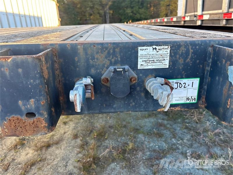 Great Dane 48 ft T/A Flatbed Trailer Remorque ridelle