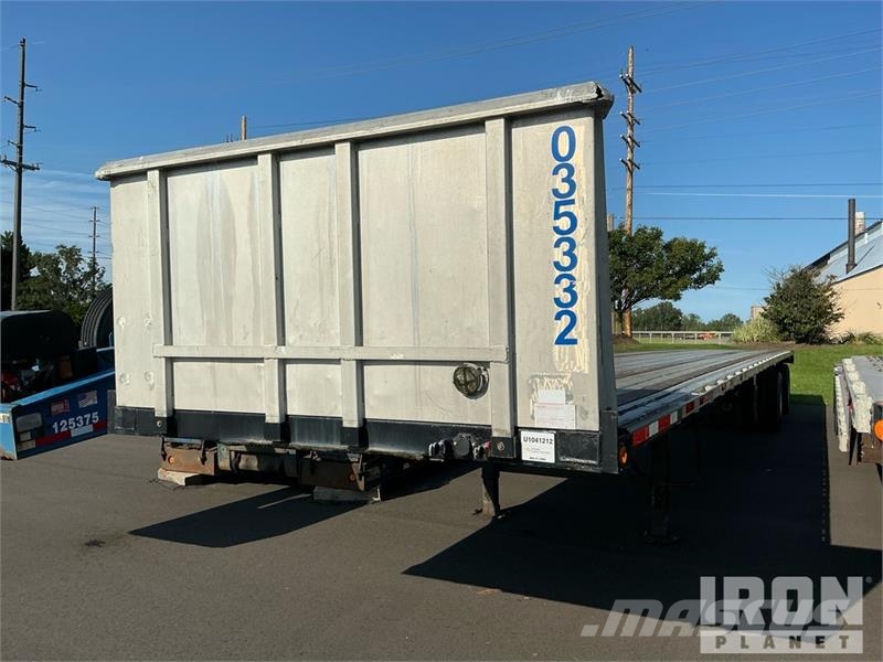 Great Dane 53 ft T/A Spread Axle Flatbed Trailer Remolques de cama baja