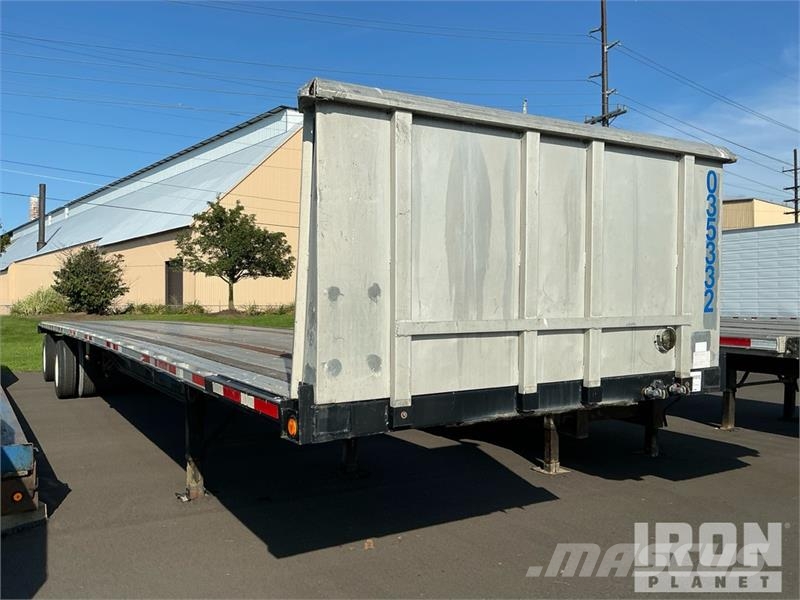 Great Dane 53 ft T/A Spread Axle Flatbed Trailer Remolques de cama baja