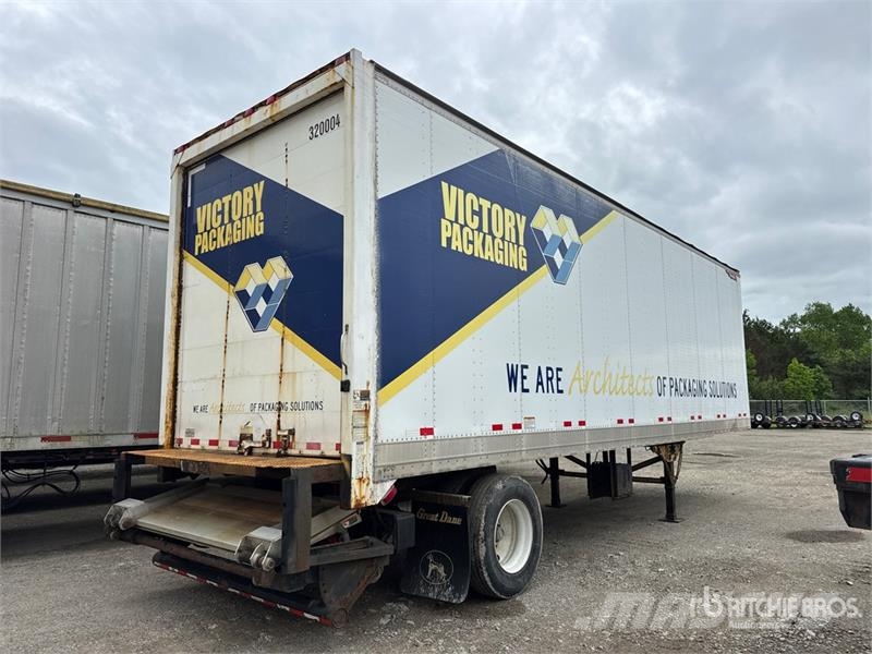 Great Dane 53 ft x 102 in S/A Van Trailer Box body trailers