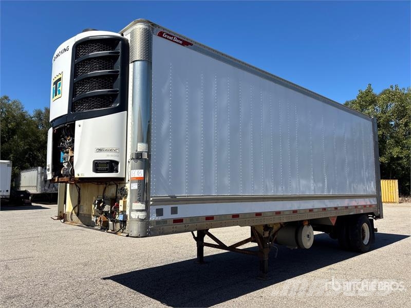 Great Dane ECL-1112-12028 28 ft x 102 in S/A Refrigerated Tra Frysetrailer Semi