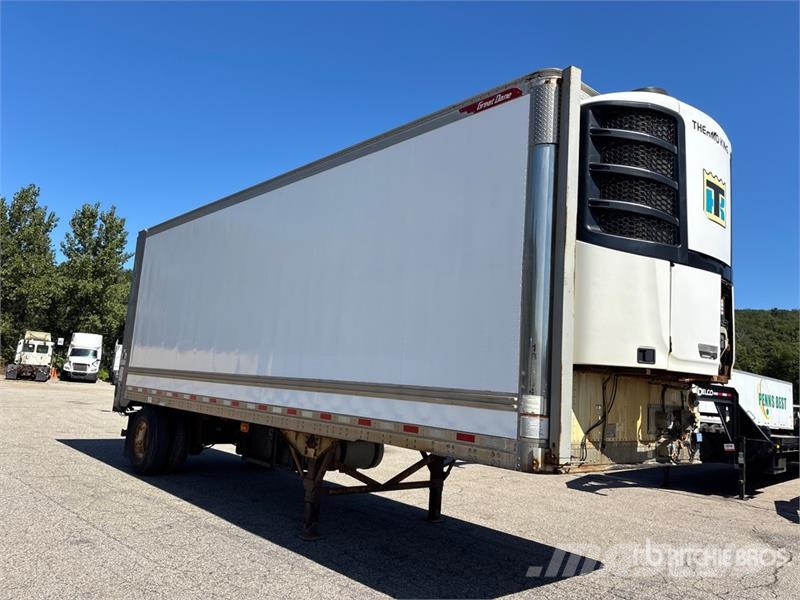 Great Dane ECL-1112-12028 28 ft x 102 in S/A Refrigerated Tra Frysetrailer Semi
