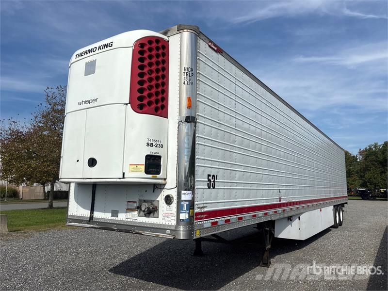 Great Dane Ess-1114-31053 53 ft x 102 in T/A Refrigerated Tra Frysetrailer Semi