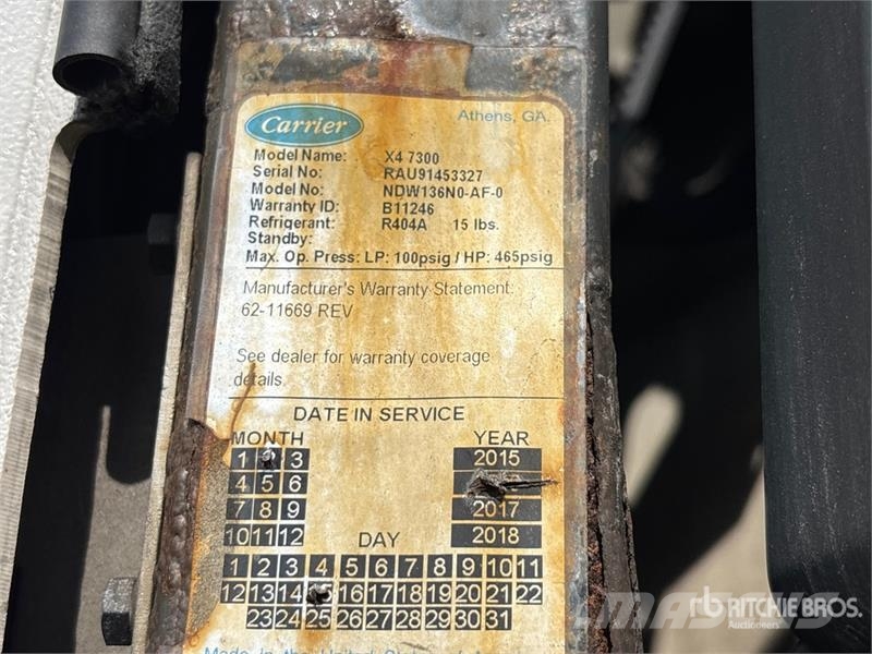 Great Dane ETL-1114-11053 53 ft x 102 in T/A Refrigerated Tra 保温半挂车