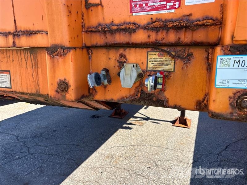 Great Dane FSP-0024-00099 36 ft T/A Flatbed Trailer Anhænger med lad/Flatbed