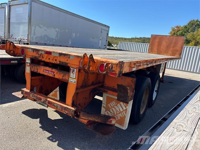 Great Dane FSP-0024-00099 36 ft T/A Flatbed Trailer Anhænger med lad/Flatbed