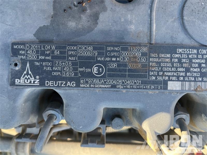Hamm 3205 Smooth Drum Compactor Single drum rollers