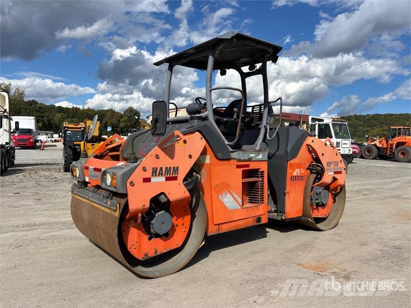 Hamm HD110VVHF مداحل ثنائية الاسطوانة
