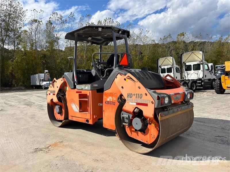 Hamm HD110VVHF مداحل ثنائية الاسطوانة
