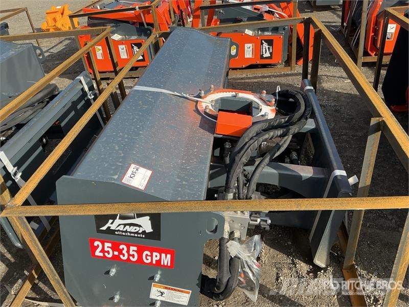 Handy HNSB72 72 in Skid Steer Snowblower (Unused) Sneeuwblazers