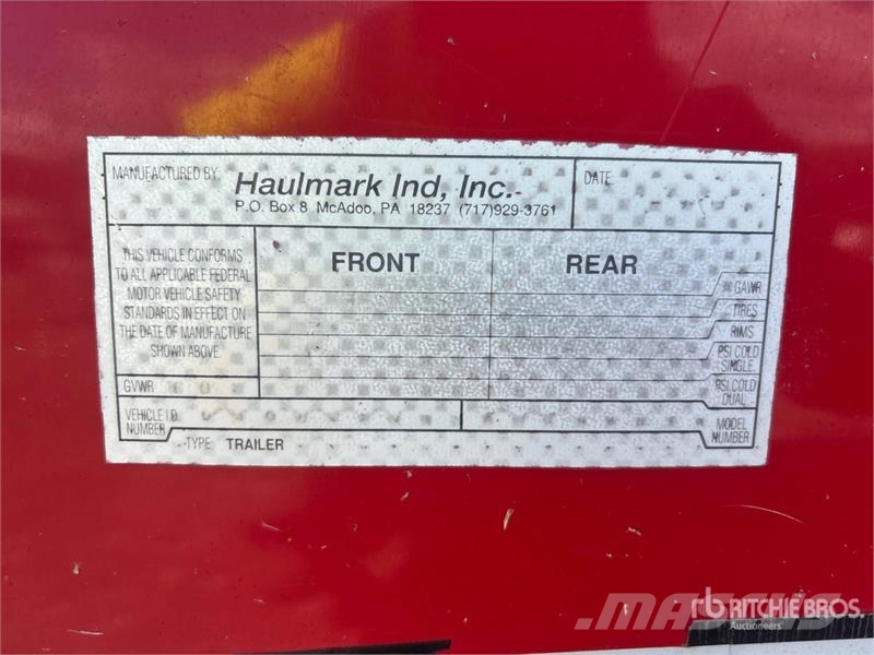 Haulmark 17 ft T/A Sewer Camera Enclosed Trailer Remorque Fourgon