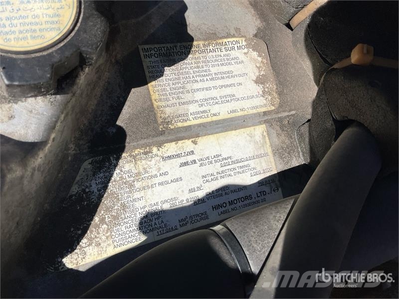 Hino 258LP Kravas automašīnas - refrižeratori