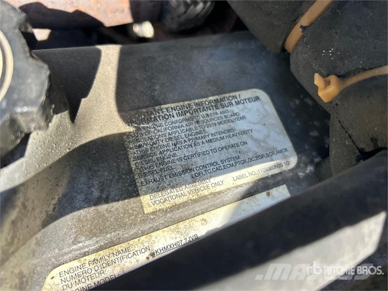 Hino 258LP Camiões caixa temperatura controlada
