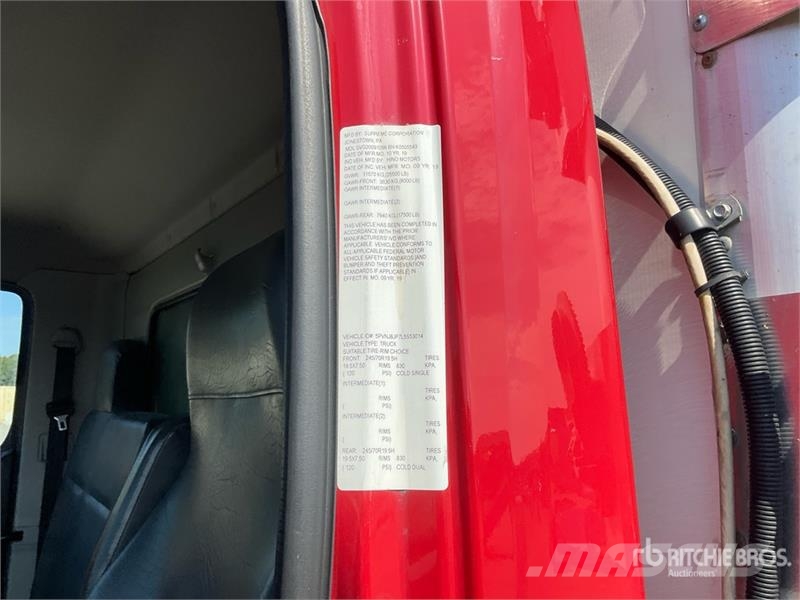 Hino 258LP Frigofrik kamyonlar