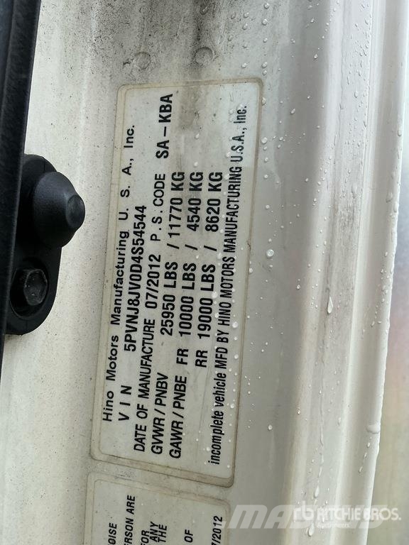 Hino 268 Skapbiler