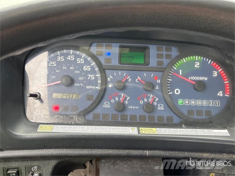 Hino 268 Cabines e interior