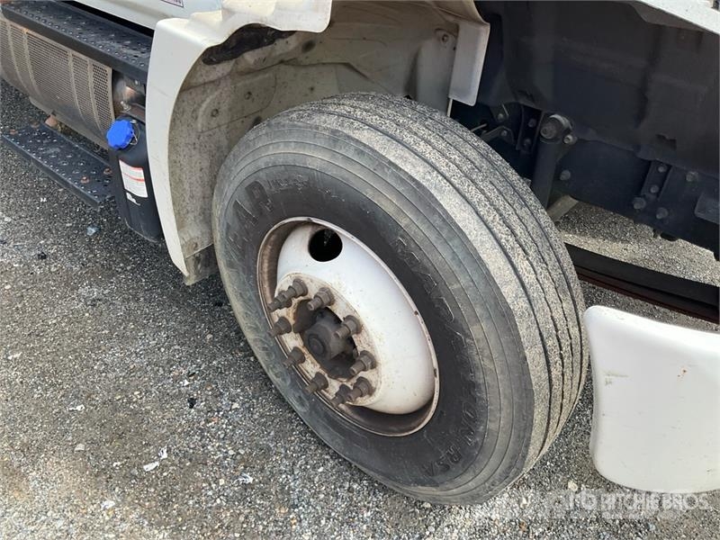 Hino 268 탑차 트럭