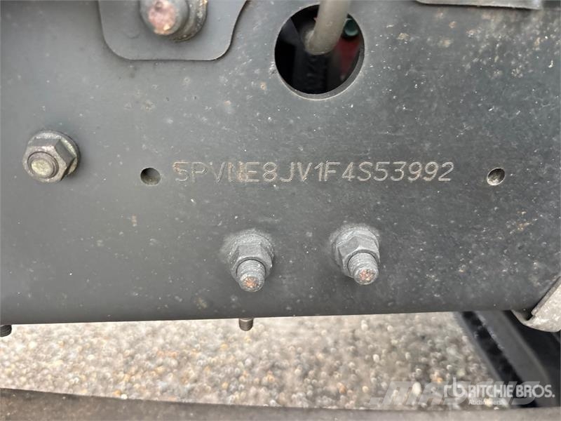 Hino 268 탑차 트럭