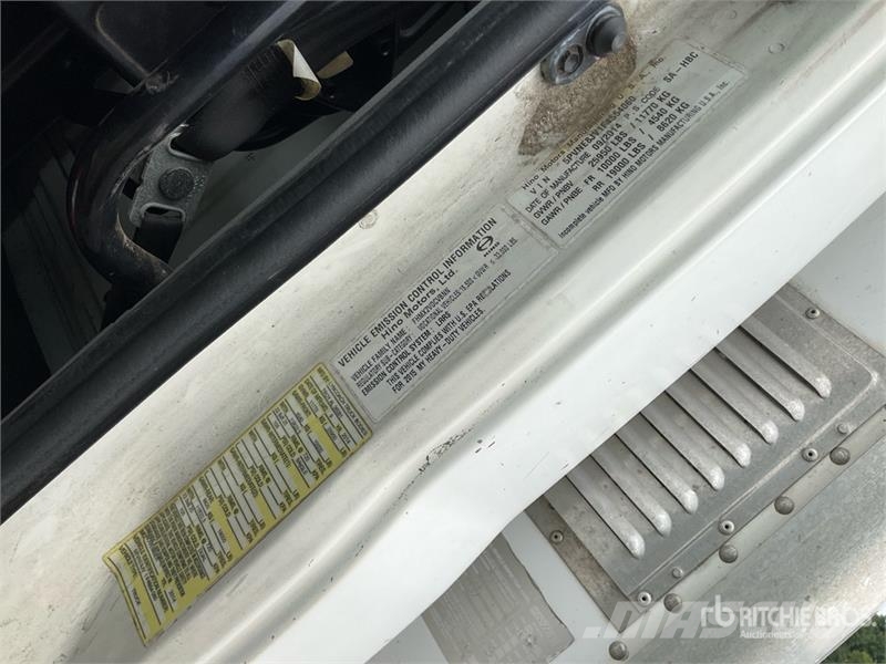 Hino 268 Dobozos teherautók