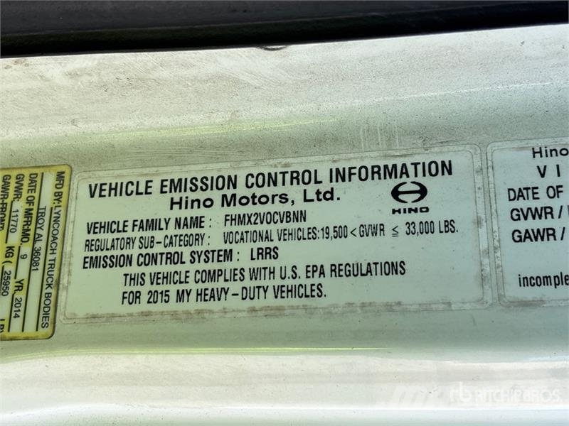 Hino 268 Umpikorikuorma-autot