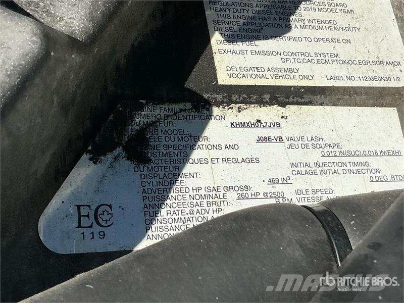 Hino 338 Camiões caixa temperatura controlada