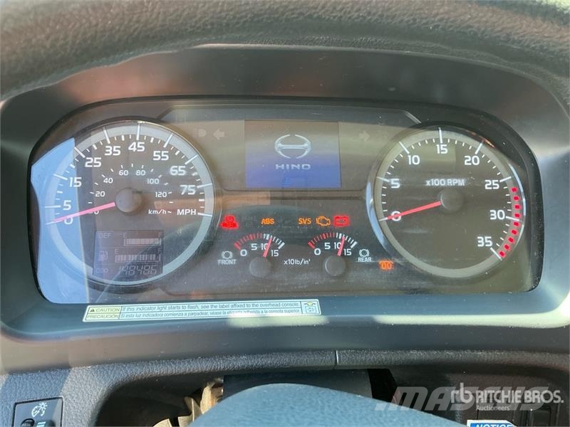Hino 338 Camiões caixa temperatura controlada