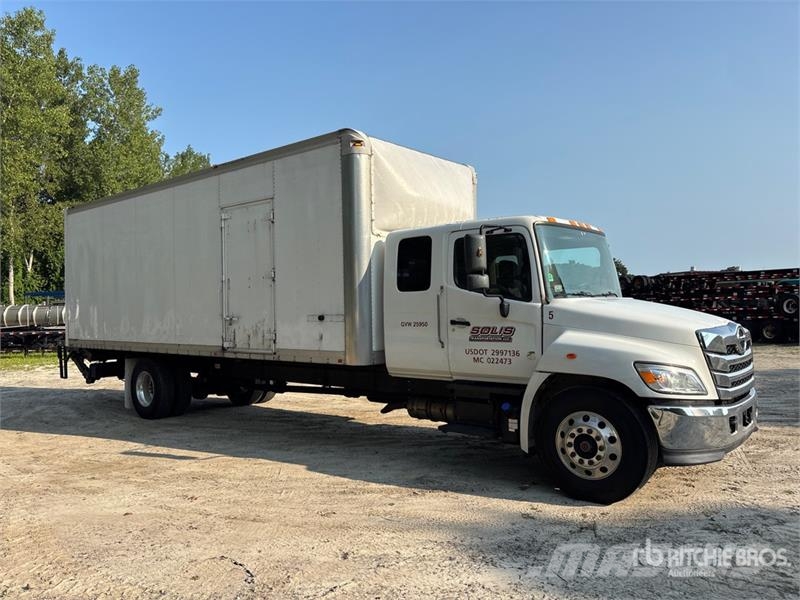 Hino L6 4x2 Sleeper Van Truck 탑차 트럭