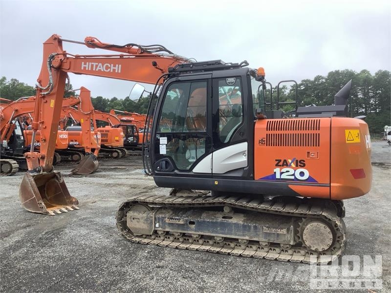 Purchase Hitachi ZX120-6 crawler excavators, Bid & Buy on Auction