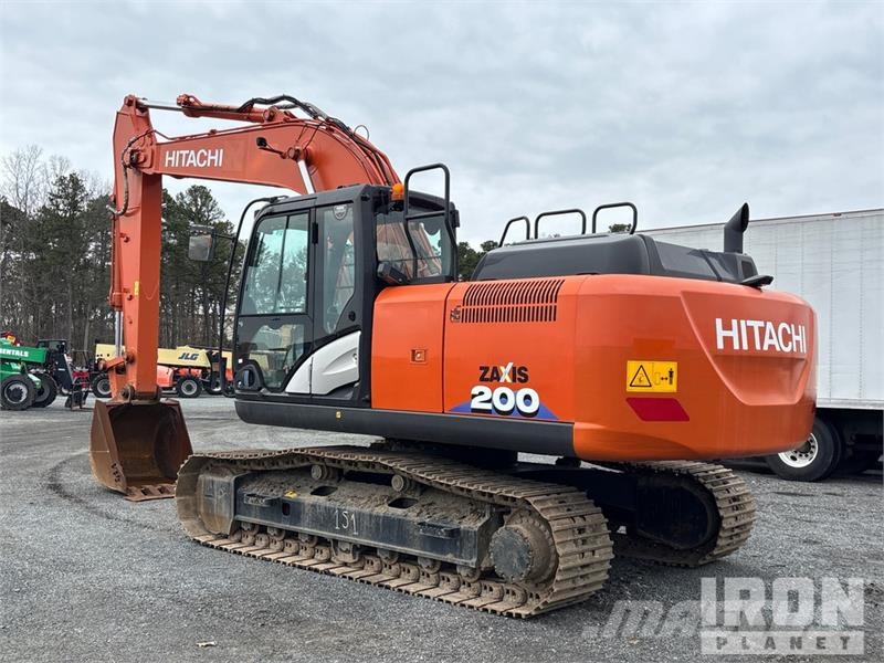 Purchase Hitachi ZX200-6 crawler excavators, Bid & Buy on Auction