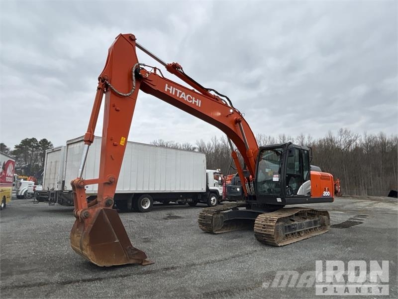 Purchase Hitachi ZX200-6 crawler excavators, Bid & Buy on Auction