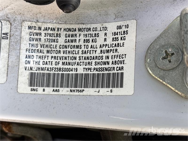 Honda Civic Hybrid Automobile (Inoperable) Avtomobili