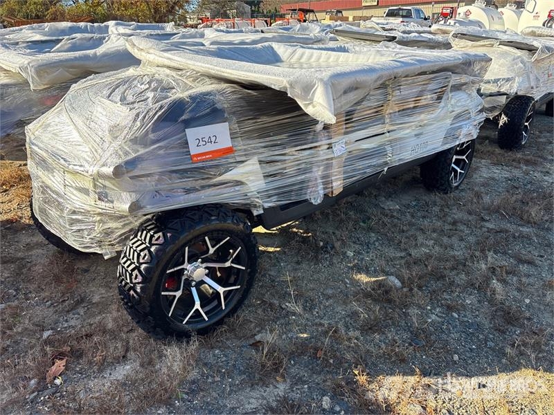  HQ100 Electric White Six-Seater Golf Cart (Unused) Golfwagen/Golfcart