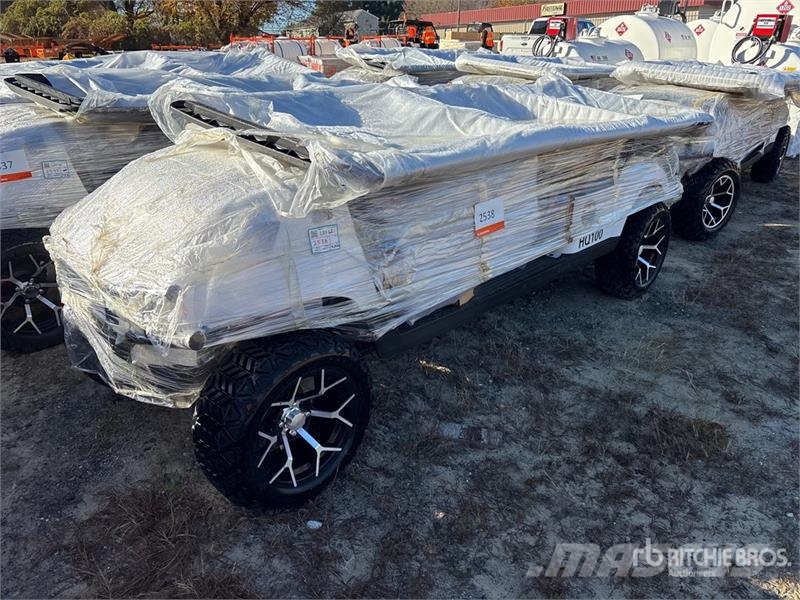  HQ100 Electric White Six-Seater Golf Cart (Unused) Golfwagen/Golfcart