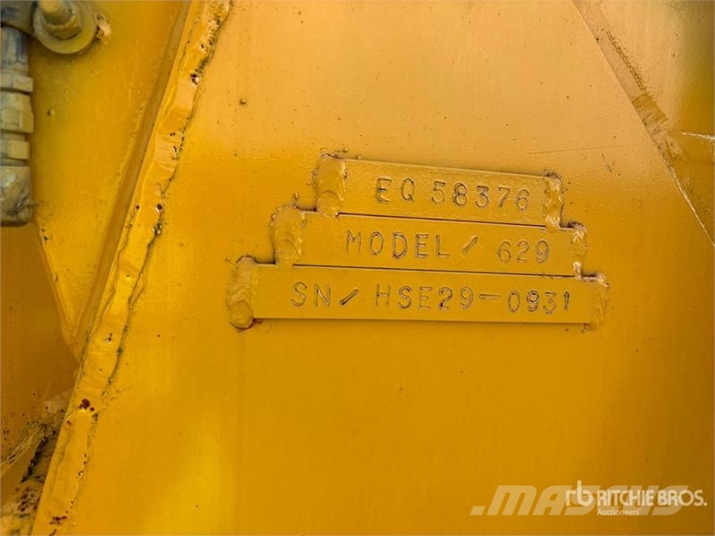 Humdinger H629 2 Tire Hydraulic Pull Scraper Kaabitsad