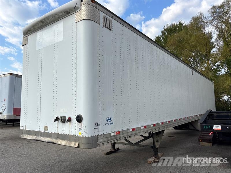 Hyundai 53 ft x 102 in T/A Van Trailer Furgons